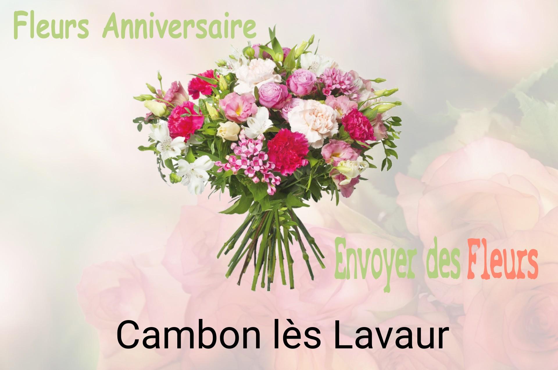 Bouquet de fleurs d’anniversaire livré à Cambon-lès-Lavaur