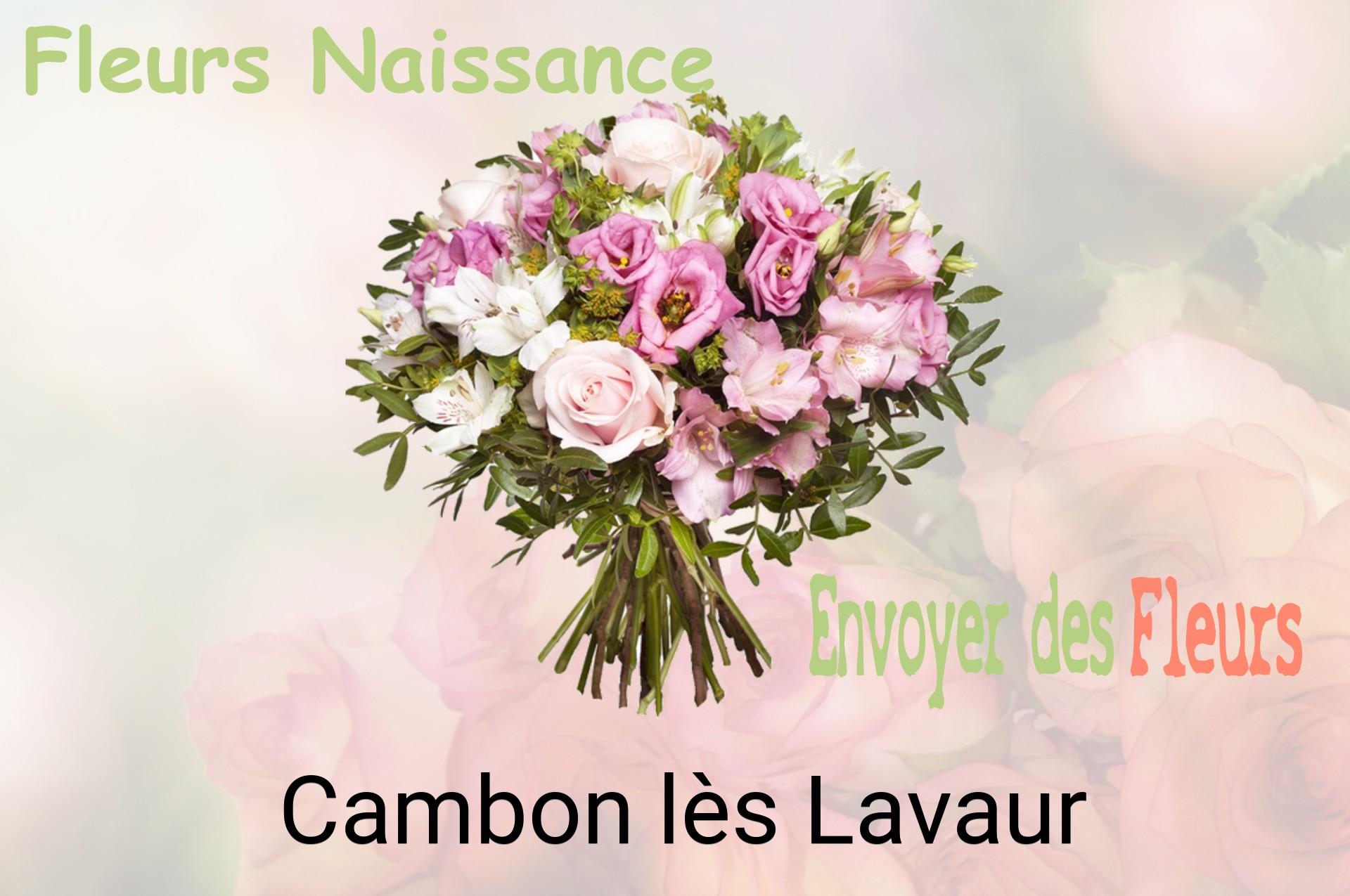 Bouquet de fleurs de naissance livré à Cambon-lès-Lavaur