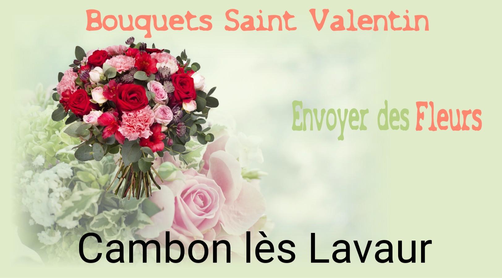 Roses de Saint-Valentin livrées à Cambon-lès-Lavaur